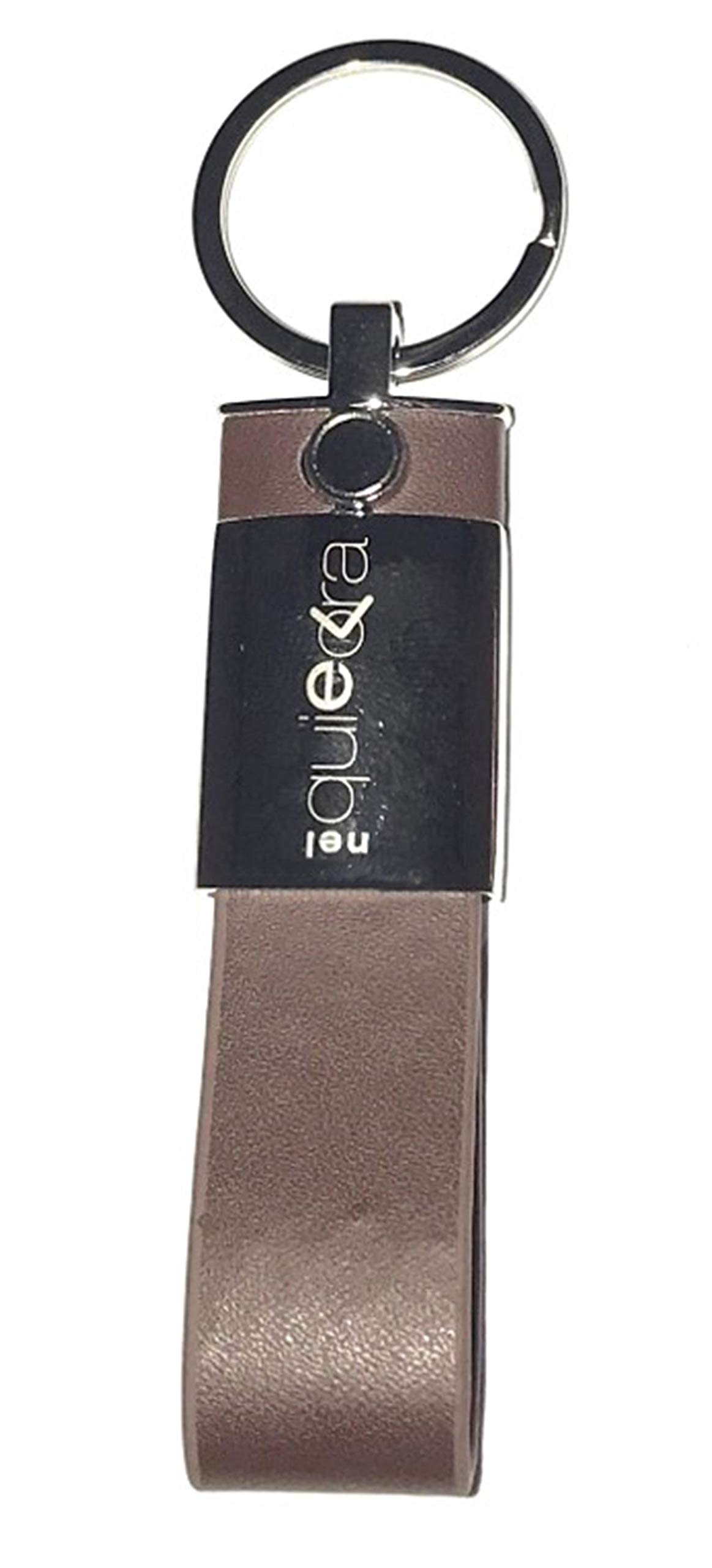 RF Distribution Men's One Ring Keyring, brown, Taglia unica, Classic