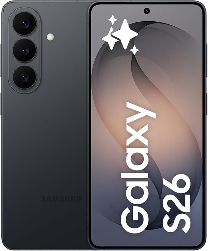 Galaxy S26, 256GB, Teléfono Móvil con Galaxy AI, Cámara 50MP, 12GB RAM, Batería 4300mAh, Garantía del Fabricante 3 Años + 1 Año Extra, Color Negro (Versión Española) — foto 1 de 8