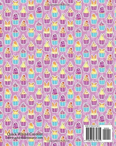 Cupcake Notebook - Ruled Pages - 8x10 - Large (Pink) - Image 3