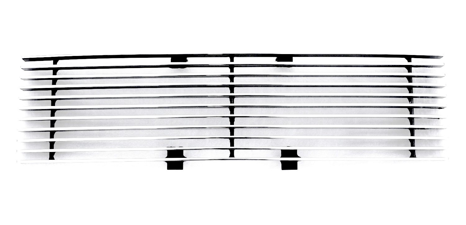 T-Rex Grilles 25569 Horizontal Aluminum Polished Finish Billet Bumper Grille Bolt-on for Ford F150