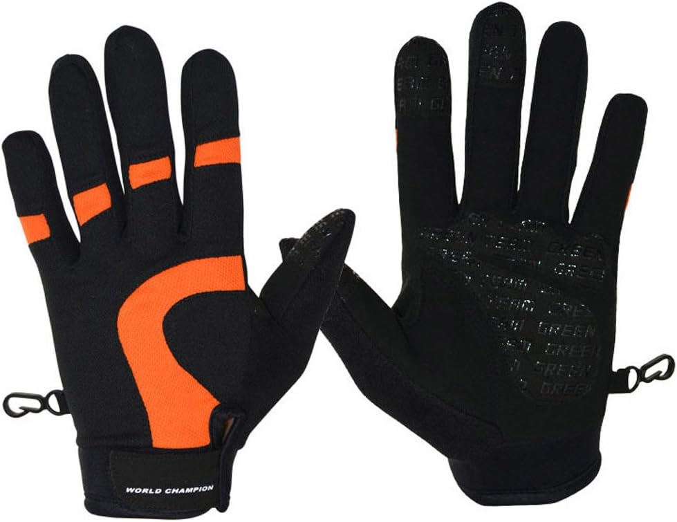 Fashion Simple Outdoor Sports Gloves Bike Bicycle Cycling Riding Full Finger Large