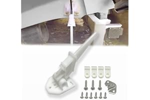 Marine Boat Universal Speedometer, Automatic Kick-up Pilot Tube Assembly Up to 80 MPH (Speedometer Pilot)