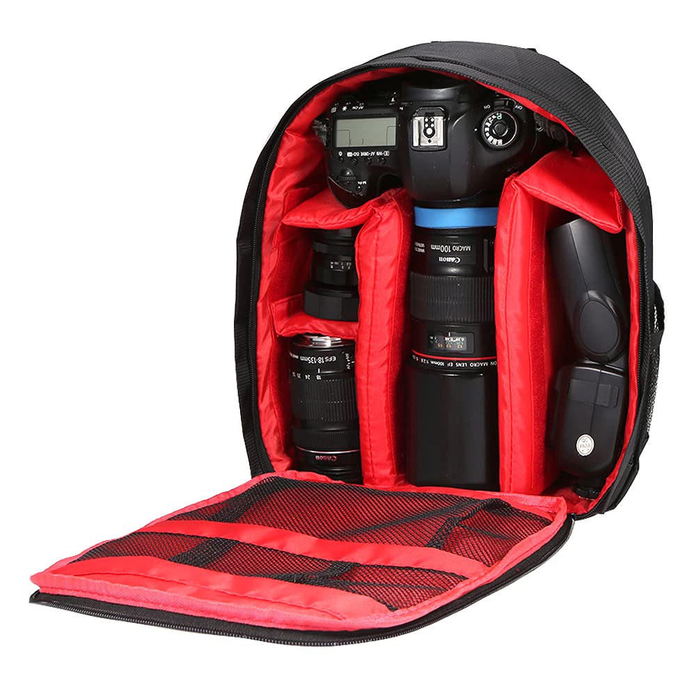 Docooler Camera Case Backpack Waterproof Shockproof Camera Bags - Small