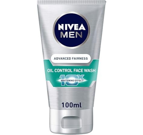 nivea advanced whitening oil control face wash