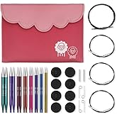 KnitPro Zing Deluxe Interchangeable Needle Set 5" (13cm) | 8 US Sizes (4 to 11)