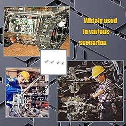 KOXXIAMOQ 500pcs Metric Machine Screw Assortment