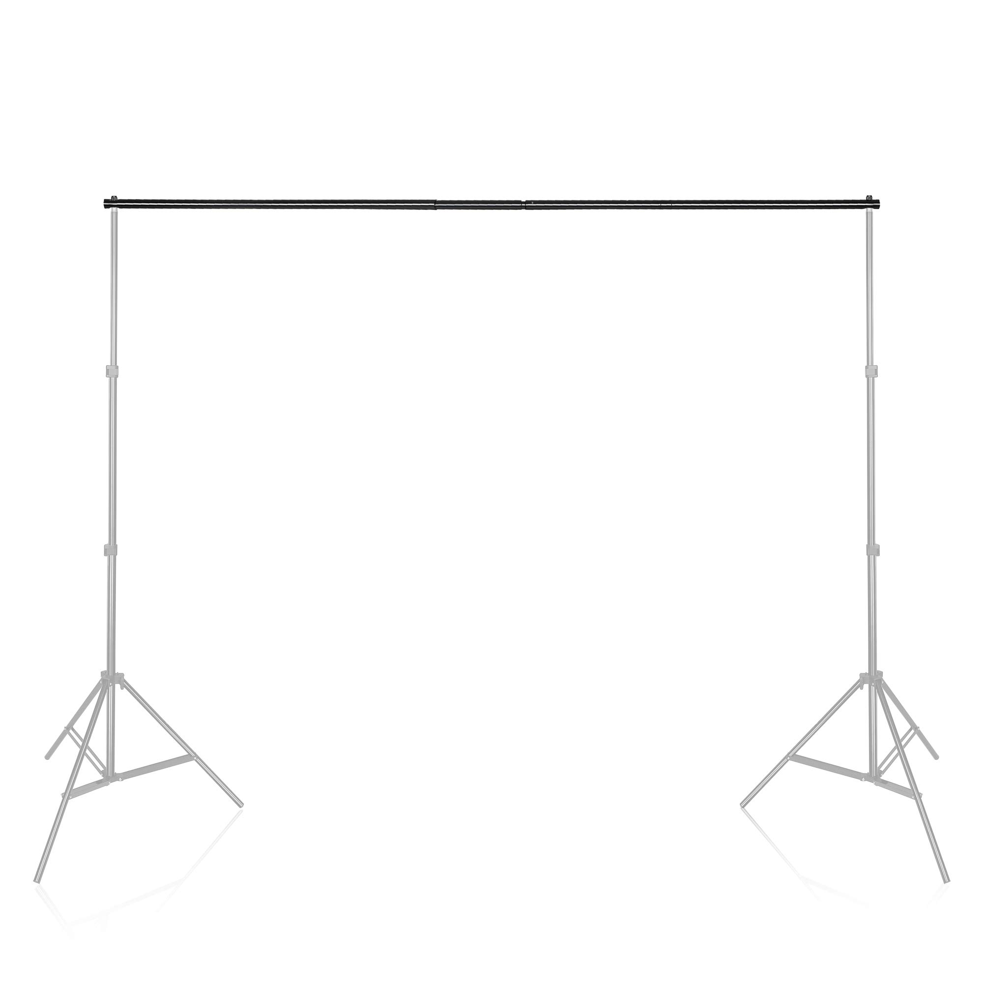 Emart EM-BS2030 Backdrop Support Stand Crossbar, Fit 1/4-inch Screw Tip Light Stands, 10 ft