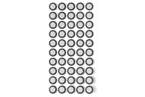 Creality 6mm 3D Scanning Marker for 3D Scanner, 3D Tracking Dot Reference Point Markers for 3D scanning, Diffuse Reflection Markers for 3D Scanner, 10 sheet/50 dot per sheet/500 dot