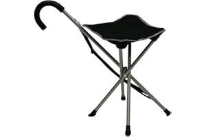 JEF WORLD OF GOLF Folding Sports Seat, Black (JR972)