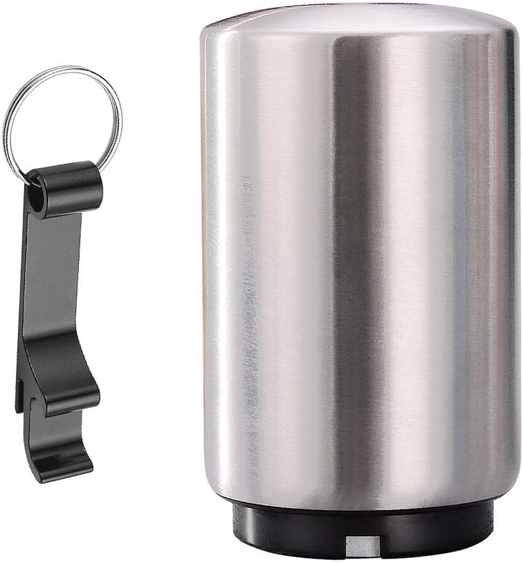 Automatic Beer Bottle Opener with Cap Collector, Key Chain Beer Opener in Set