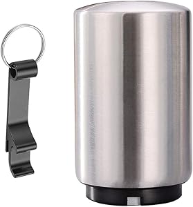 Automatic Beer Bottle Opener with Cap Collector, Key Chain Beer Opener in Set