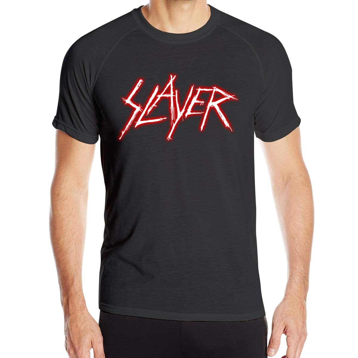 Slayer Band Mans Outdoor Sports Short Sleeve Running Cycling Shirts