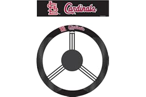 Fremont Die MLB Unisex-Adult Poly-Suede Steering Wheel Cover