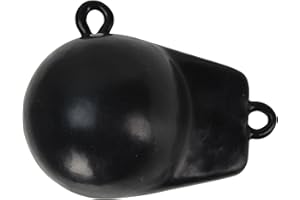 Extreme Max 3006.6726 Coated Ball-with-Fin Downrigger Weight - 6 lbs.