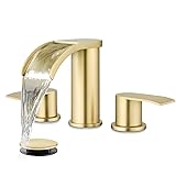 gotonovo Waterfall 8 inch Widespread Bathroom