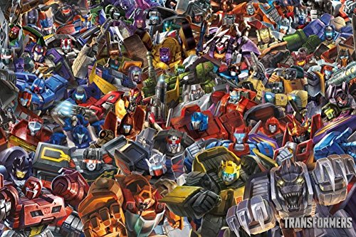 Transformers - Collage Poster 36 x 24in - //coolthings.us