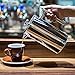 X-Chef 18/8 Stainless Steel French Press Coffee Maker, Double Filter Vacuum Insulated Coffee Press 50 Ounce