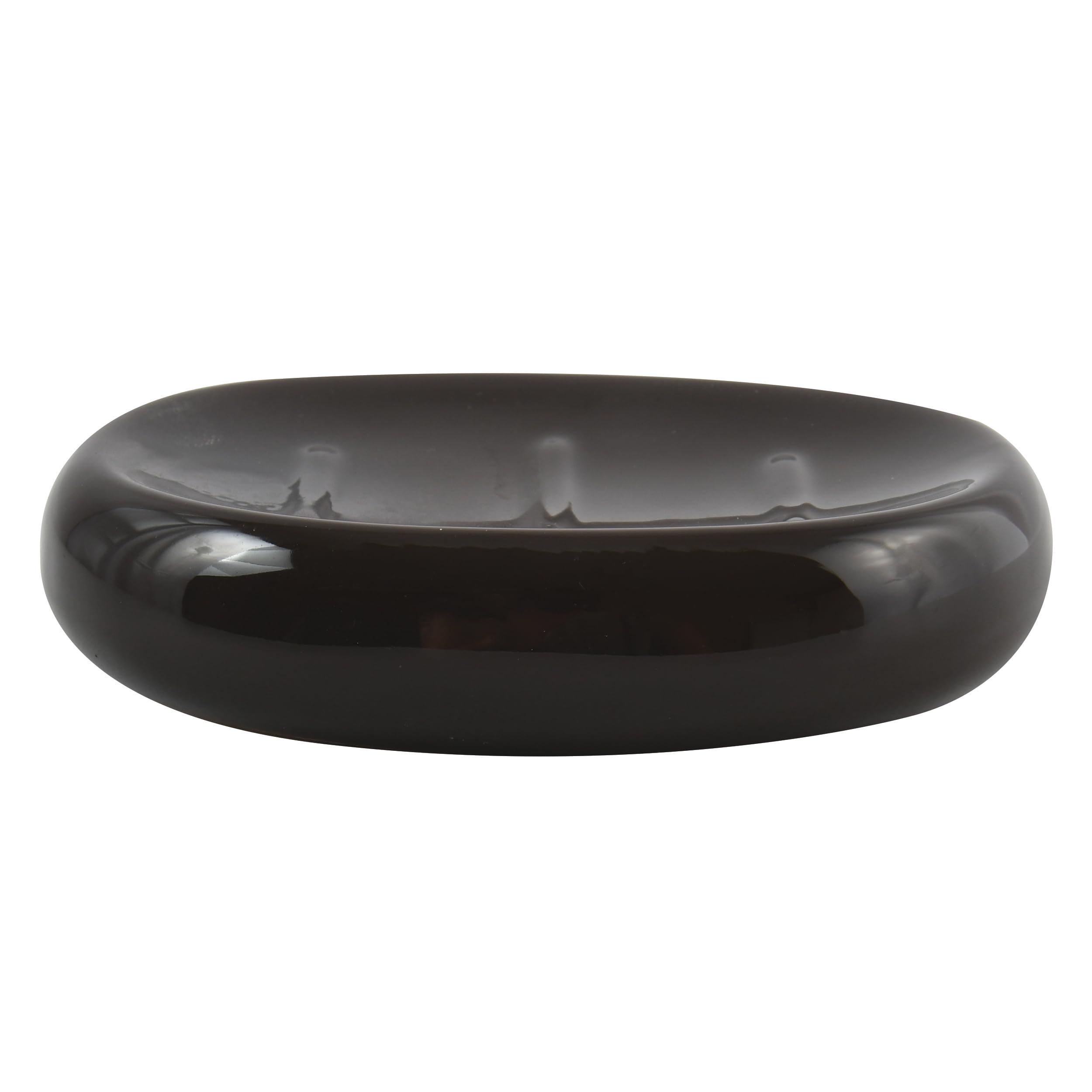 MSV Java Soap Dish Ceramic Black