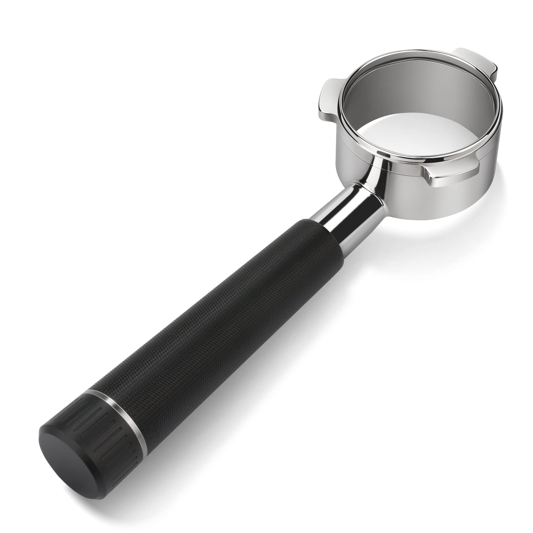 Photo 1 of 54mm Bottomless Portafilter for Breville Barista Express, BES870XL, BES870BSXL, BES878BSS, BES880BSS and More Breville Espresso Machine (Aluminum Alloy Handle-Black)