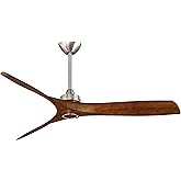 Minka-Aire F853-BN/DK, Aviation, 60" Ceiling Fan, Brushed Nickel