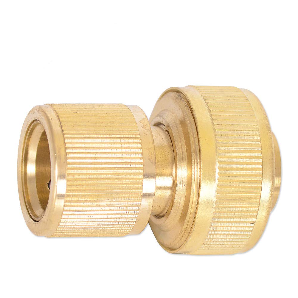 RHS 3/4 Brass Hose End Connector with Waterstop Amazon.co.uk Garden & Outdoors