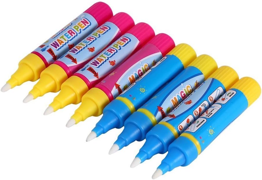 KooingTech Wasserstifte Für Kinder – 8 Magische Malstifte Ohne Tinte