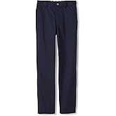French Toast Boys Adaptive Updated Relaxed Fit Twill Pants with Hook and Loop Closure and Pull-Apart Leg Openings
