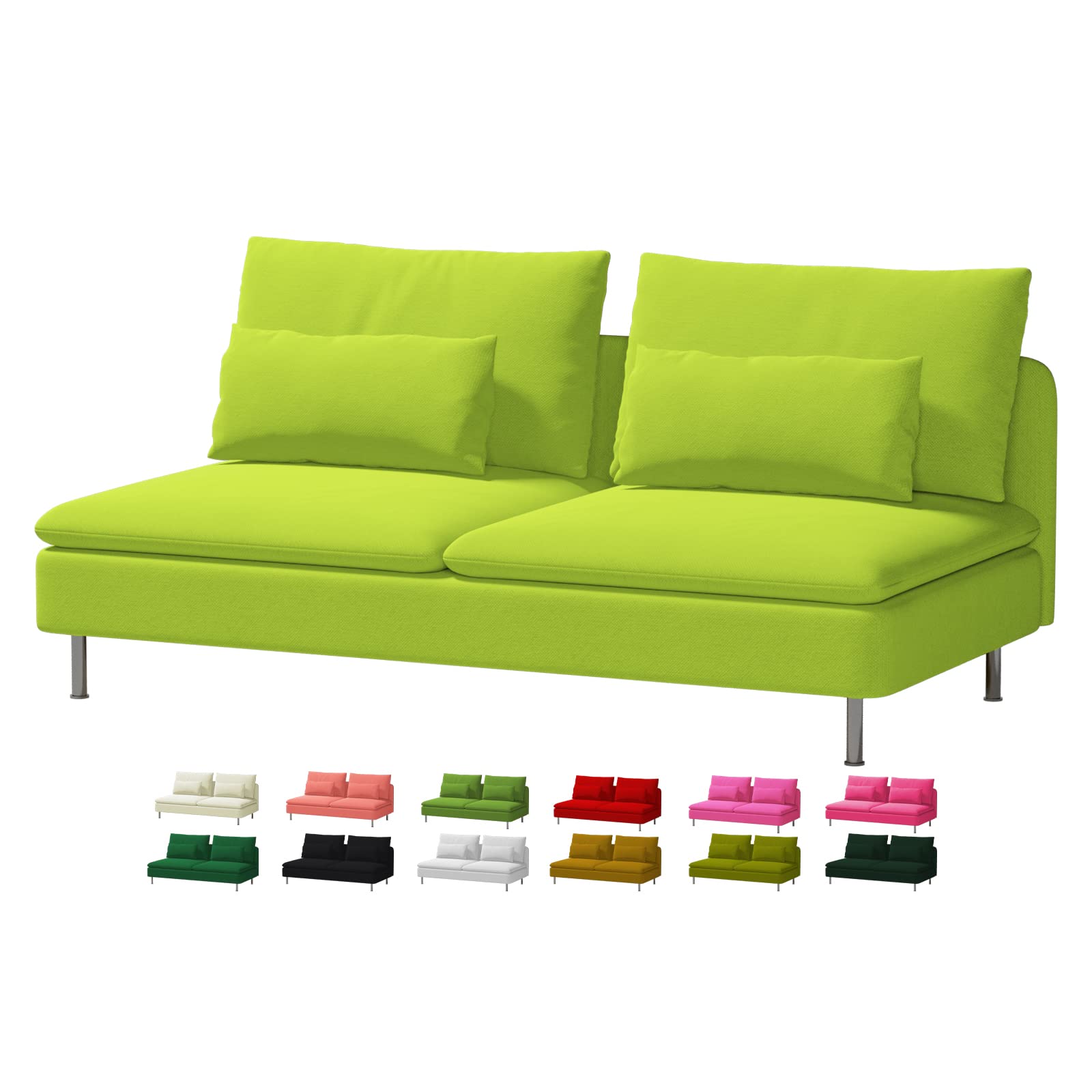 Custom Made Soderhamn Couch Velvet Replacement