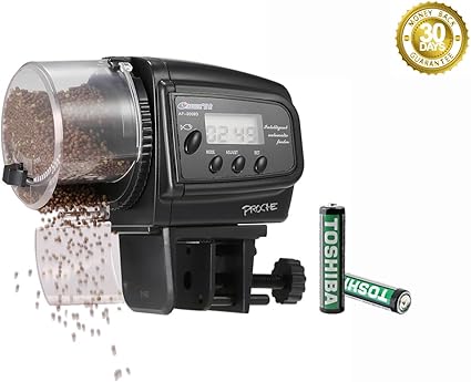 Amazon Com Digital Automatic Fish Feeder Proche Aquarium Fish