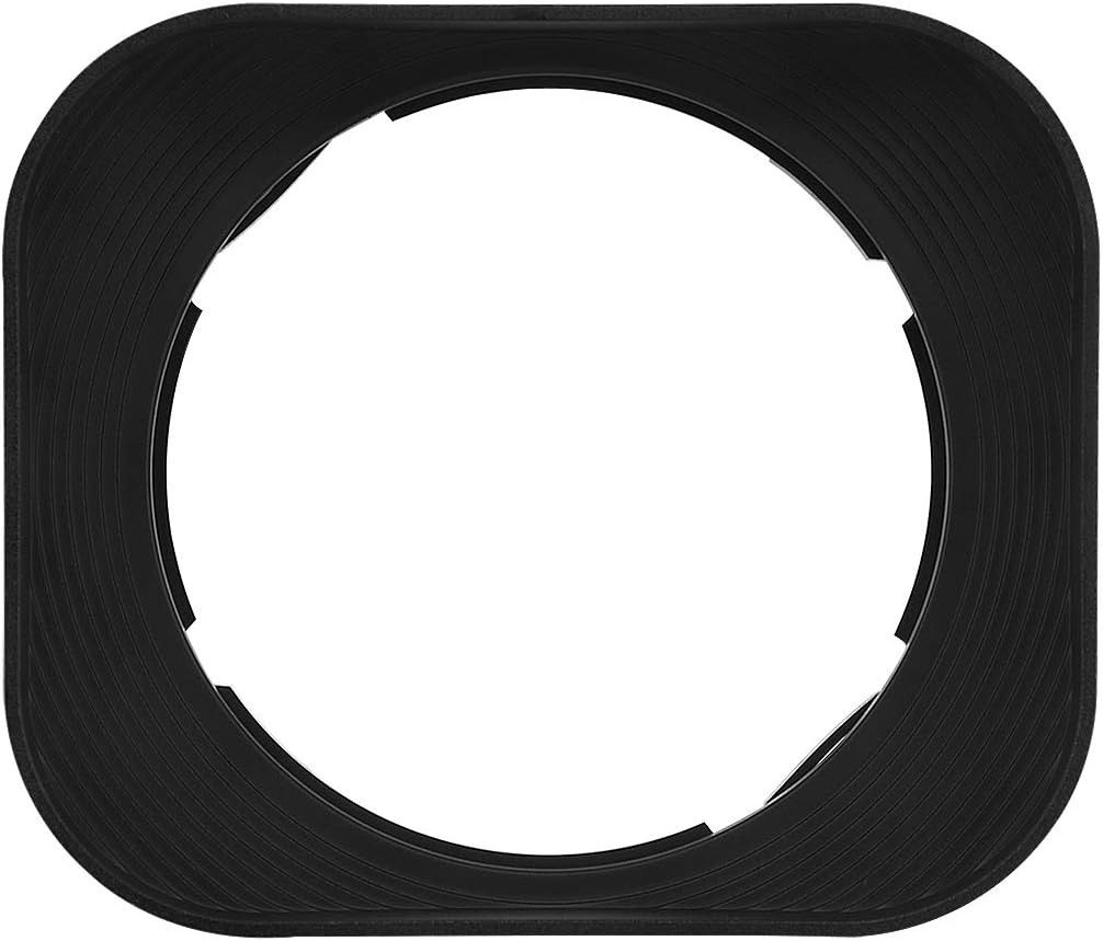 Haoge LH-X17 Bayonet Square Metal Lens Hood for Fujifilm Fuji Fujinon XF 16mm F2.8 R WR XF16mmF2.8 Lens - Image 5