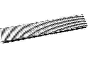Toicann 18 Gauge Norrow 1/4" Crown Staples 304 Stainless Steel 18 GA Staples for Pneumatic, Electric Stapler (3/4")