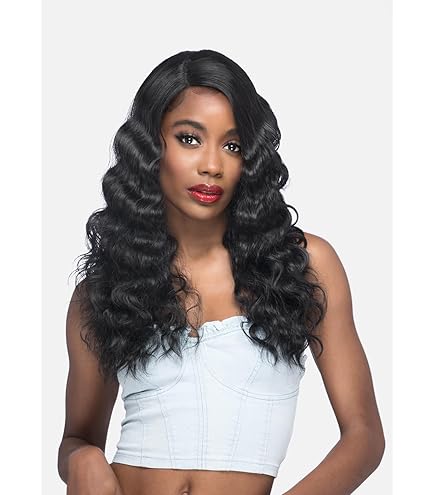 Amazon.com : Vivica A. Fox WNB-3, HUMAN HAIR BLEND, Lace Front Wig