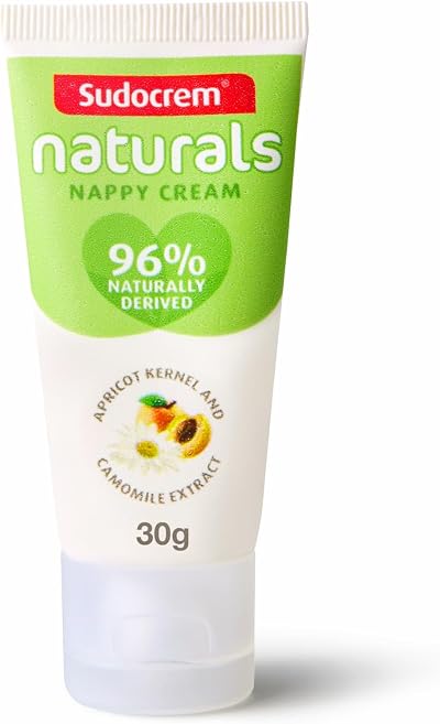Sudocrem Naturals Nappy Cream Baby Skin Care 30g Pack 1