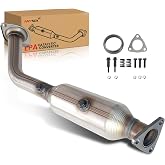 Front Catalytic Converter for Honda CRV 2002 2003 2004 2005 2006 2.4L | Replace# 16167, 16462, 324232, 642288, 0961101, 85112, EPA Compliant, Stainless Steel, Direct-Fit