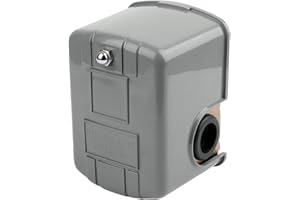 QCG Pessure Switch for Well Pump, 40-60Psi Water Pressure Switch Adjustable Differential 1/4" Female NPT, Replace 9013FSG2J24 Well Pump Pressure Control Switch