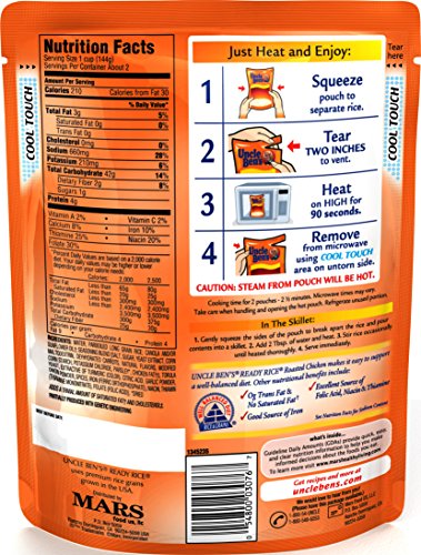 UNCLE BEN'S Ready Rice: Roasted Chicken, 8.8oz