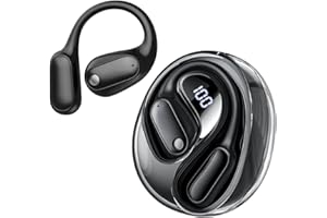 ERAZERL MS190 AI Translation Earbuds Real Time 3 in 1 Translator Earbuds OWS Wireless Bluetooth 6.0 Earphones Supports 135 Language Open Ear translating Headphones for Travel Business Learning