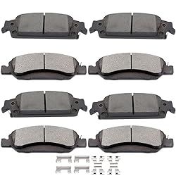 SCITOO D1363 D1707 Front Rear Ceramic Brake Pads