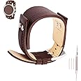 Topuly 22mm CH2891 Leather Watch Band replacement for Fossil CH2564 CH2565 CH2573 CH2574 CH2587 CH2891 Strap Wirstband Bracelet accessories for Men and Women