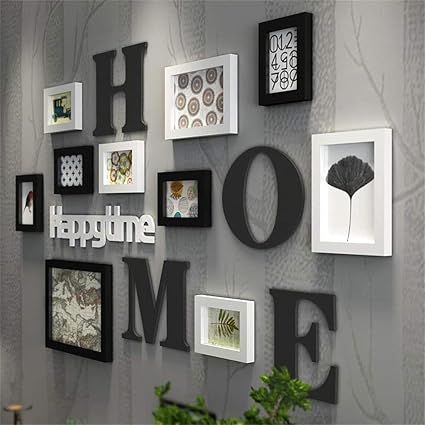 Photo Frame Collage Wall Set 11 Pieces Combination Multi Picture Frames Wood Eco Friendly Photo Creative Frame Idea Wall Decoration Black Amazon Co Uk Home Kitchen Photo Frame Collage Wall Set 11 Pieces Combination Multi Picture Frames Wood Eco Friendly Photo Creative Frame Idea Wall Decoration Black Amazon Co Uk Home Kitchen