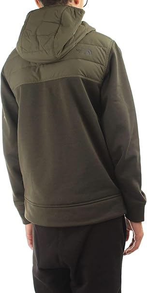the north face boy's mitteleggi down hoodie