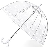 CYBYQ-Family Kids Clear Umbrellas for Rain Dome Bubble Umbrella Windproof for Kids Boys and Girls