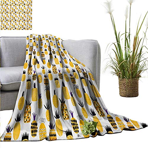 homehot Tulip Decorative Throw Blanket Vibrant Flourish Rising Up Cup Shaped Tulips Setting Early Summer Plants Print Sofa Chair 54" Wx84 L Red Purple Green