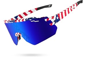 BOLLFO Youth Polarized Sports Sunglasses, UV400 Protection Outdoor Sun Glasses for Men Women Youth Baseball Cycling Driving