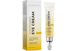 DERPHEA Instant Temporary Eye Tightener Cream: Reduces The Look of Under Eye Bags, Dark Circles & Puffiness, Anti-Aging Fine Lines, Firm Delicate Skin Under Your Eyes, Rapid Eye Firming