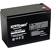 ExpertPower EXP12100 12V 10Ah Rechargeable SLA Battery - Battery 12 V for Scooters, UPS Systems, Wheelchairs, Low-Power Devices, F2 Terminals