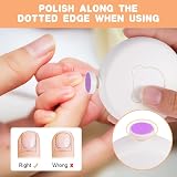 Vicloon 6 in 1 Baby Nail Trimmer Electric Battery Operated White view 7