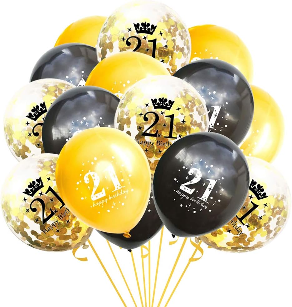 onehous 21st Birthday Decorations Boys Girls