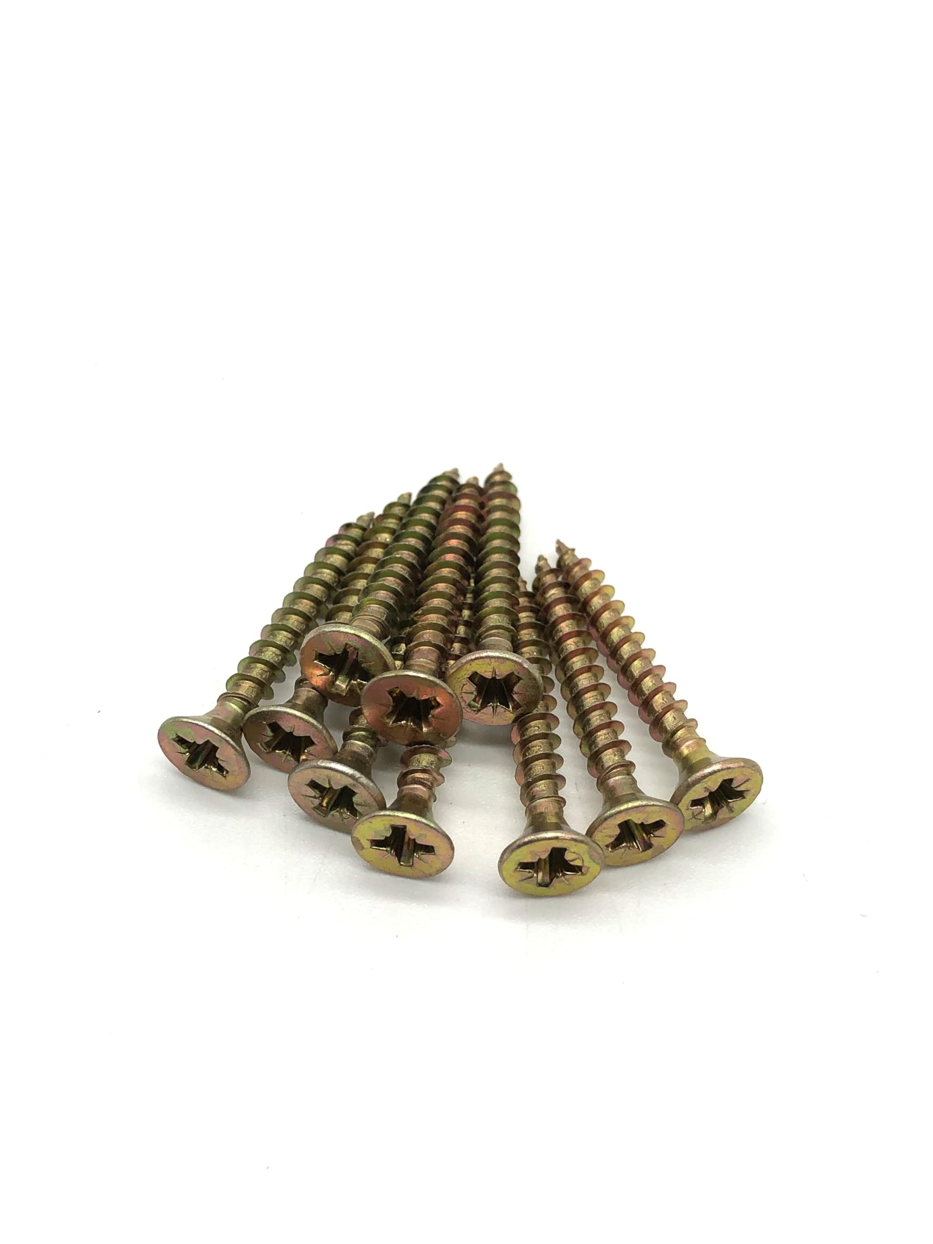 200 Pcs Box of Wood Screws 4mm x 30mm Double Countersunk Premium Easy Drive Woodscrews