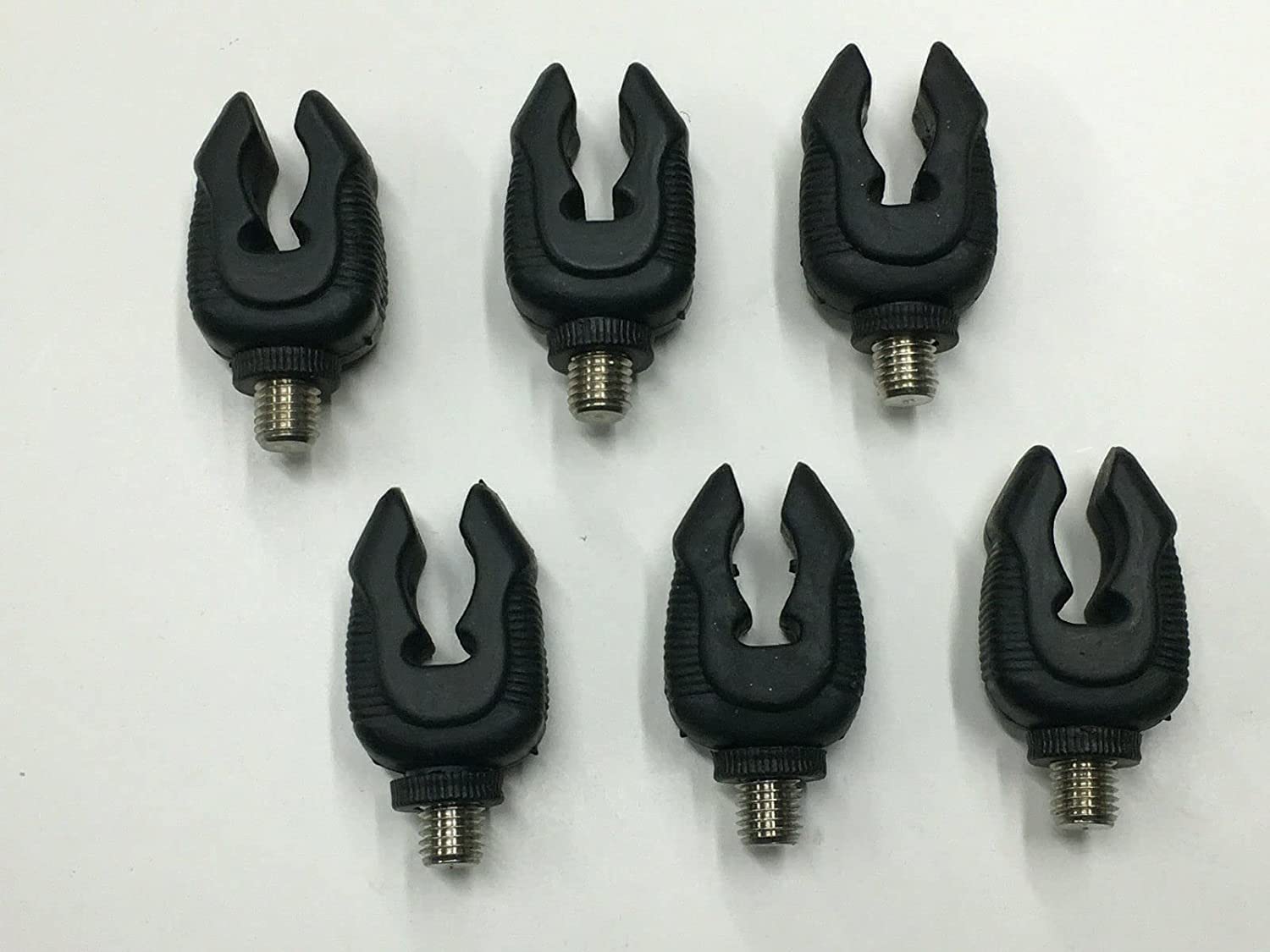 TMC 6 Butt Grips Rod Rests Flexi. Carp and Coarse Fishing. Stainless Steel Threads